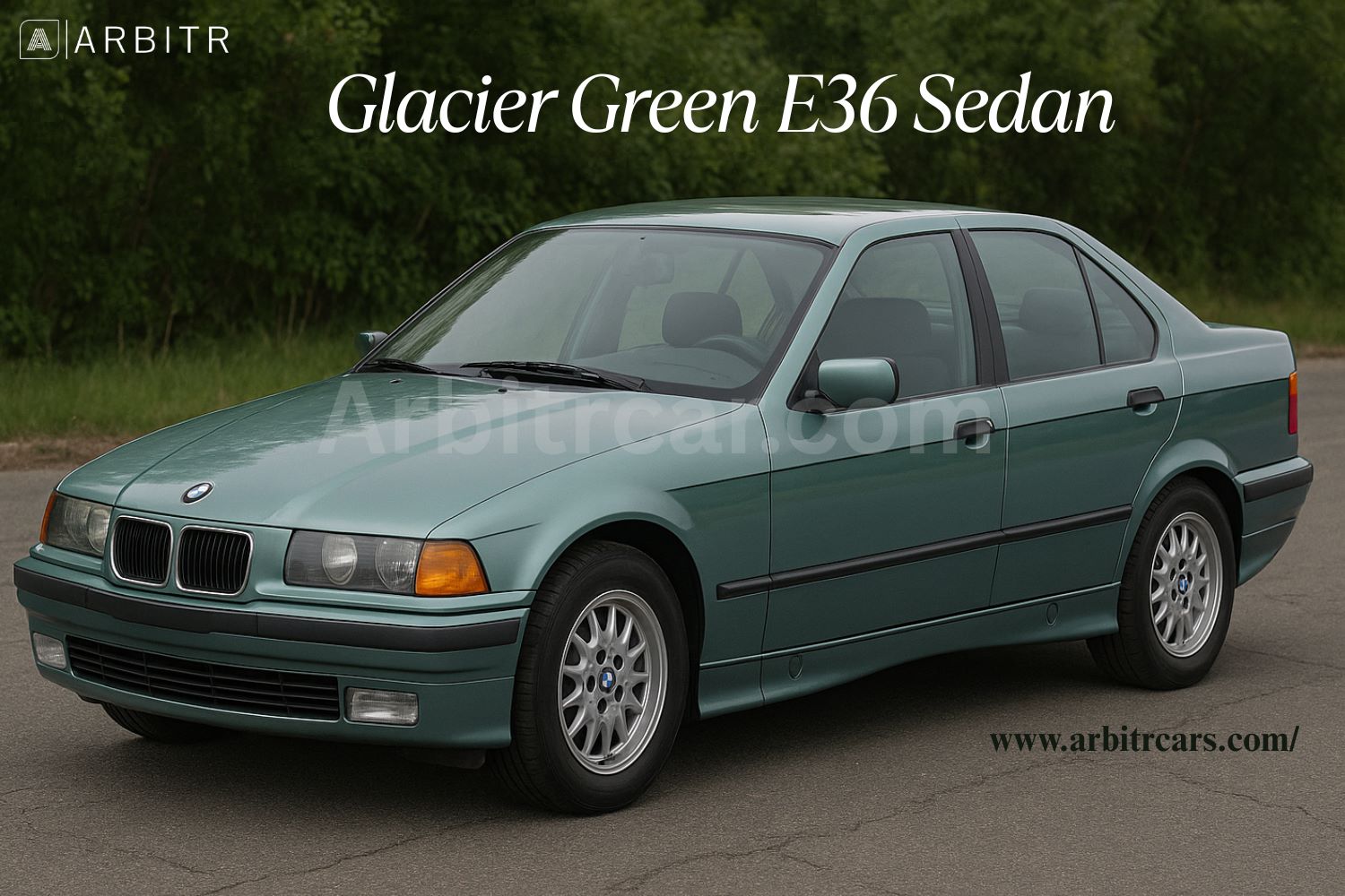 Glacier Green E36 Sedan – Collector's Dream Car